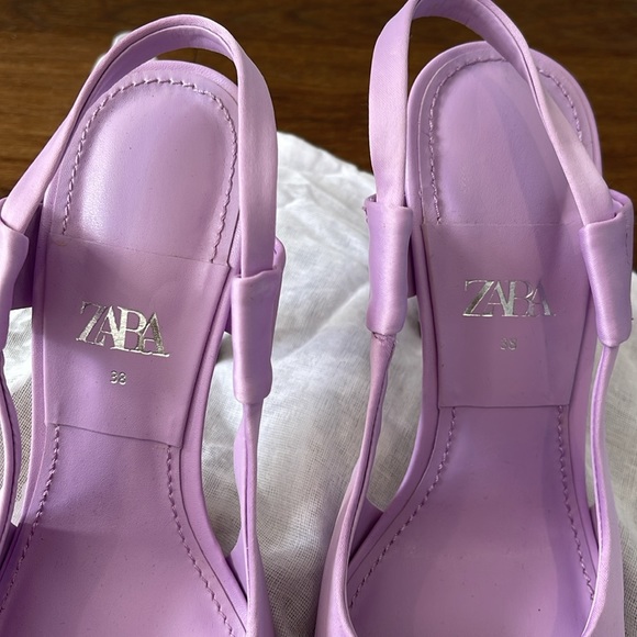 Zara Lilac heels - Picture 3 of 7
